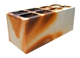 Aparente Canto 9x9x19 Branco/Mesclado